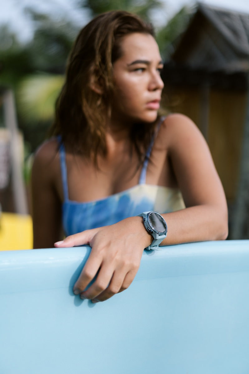 Garmin Descent MK2S Stainless Steel with Silicone Band