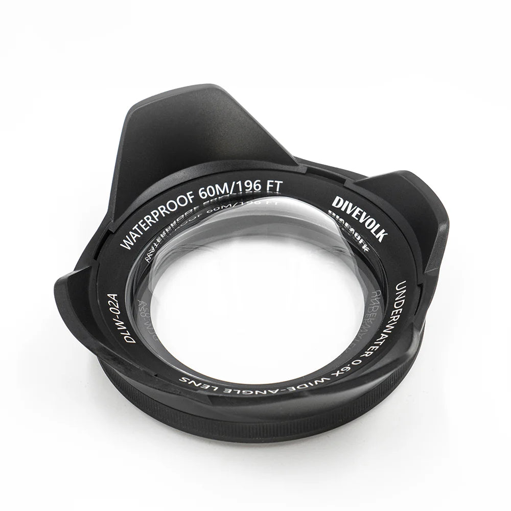 DIVEVOLK Underwater Wide-angle Conversion Lens X0.6 for DIVEVOLK Housing