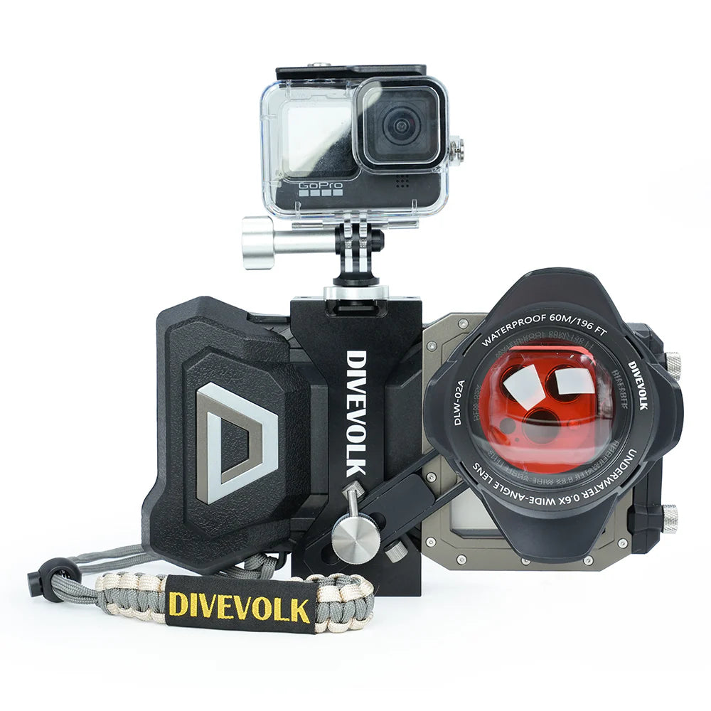 DIVEVOLK Seatouch 4 Max Plus Expansion Clamp with 67mm adapters - PRODIVE