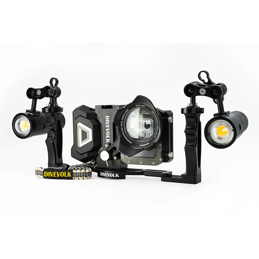 DIVEVOLK Seatouch 4 Max Plus Expansion Clamp with 67mm adapters - PRODIVE