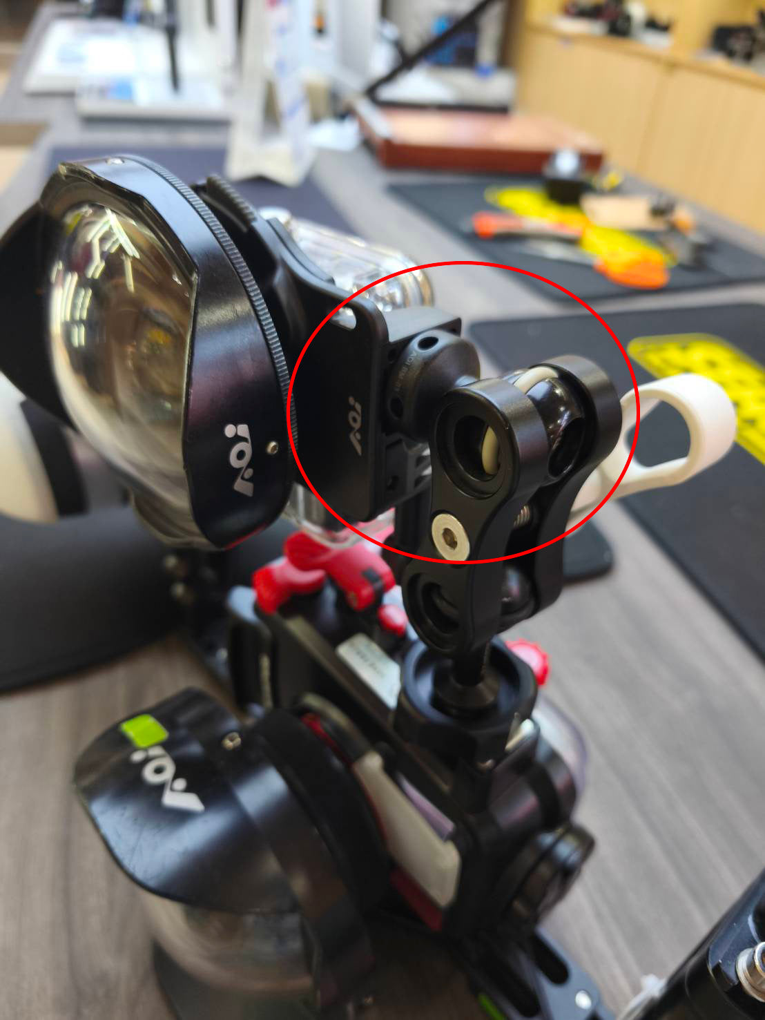 AOI Ball Mount adapter (pack of 2) - PRODIVE