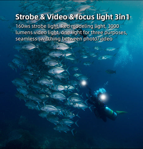 DS160 Strobe Flash Light - PRODIVE