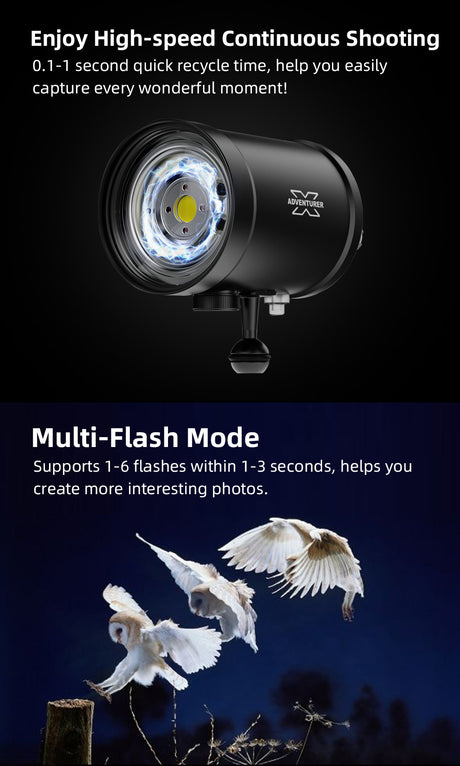 DS160 Strobe Flash Light - PRODIVE