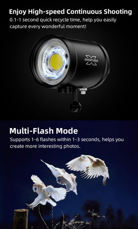 DS160 PRO Strobe Flash Light - PRODIVE