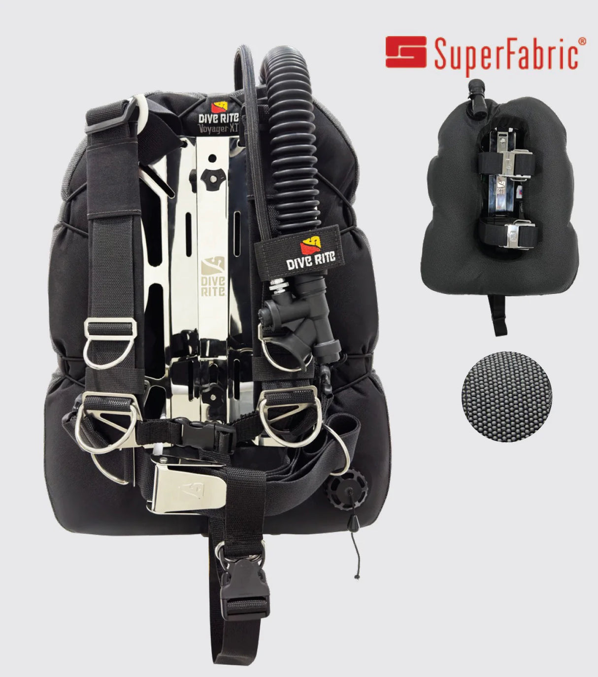 DIVE RITE Transplate XT with Voyager XT wing (35lb) - PRODIVE