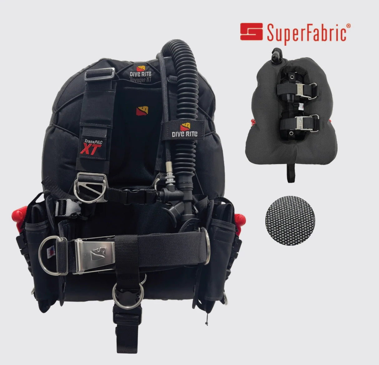 DIVE RITE Transpac XT with Voyager XT wing (35lb) - PRODIVE