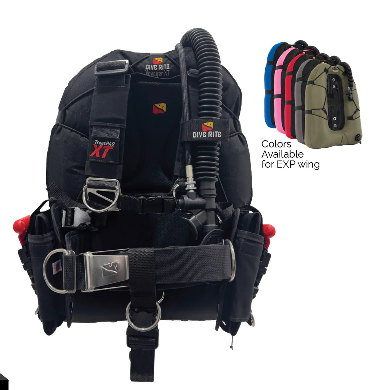 DIVE RITE Transpac XT with Voyager EXP wing (35lb) - PRODIVE