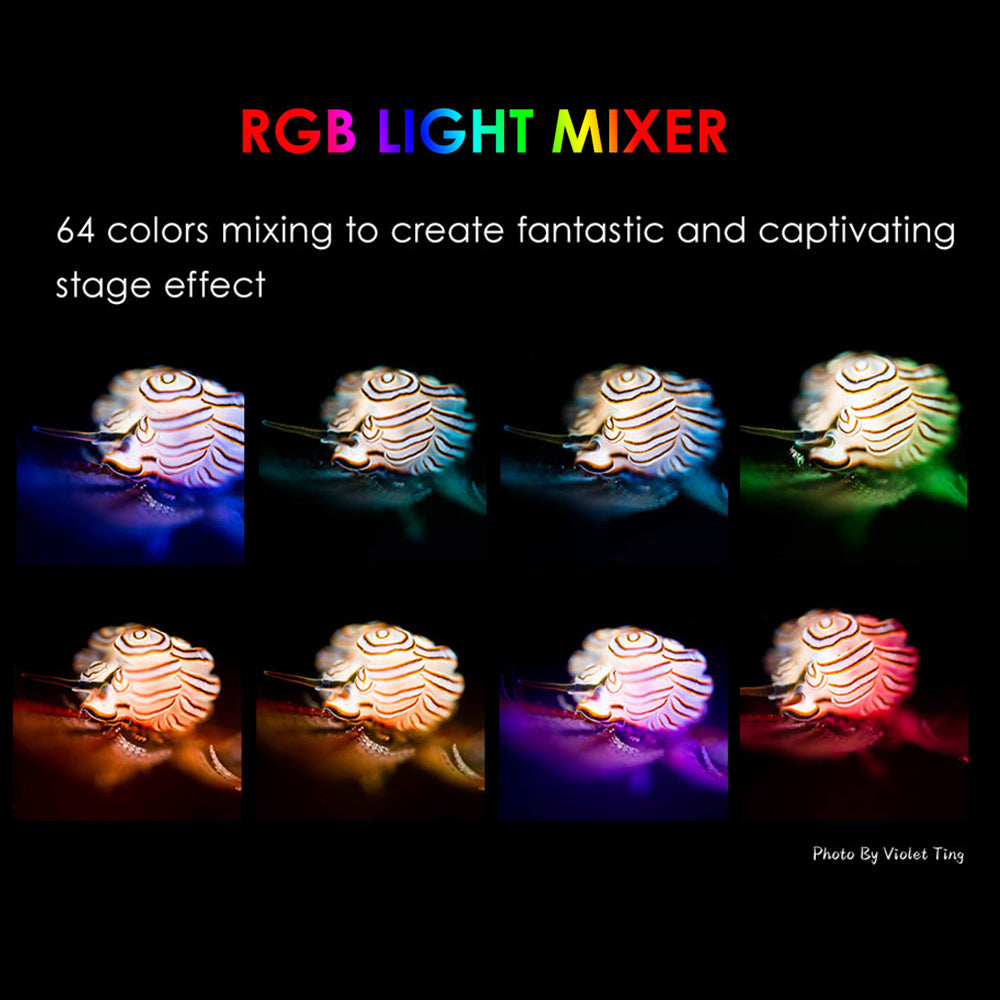 X-adventurer M2000-WRBGUA Smart Focus Video Light (Wide light + RGB UV light + Auto-Shut-Off) - PRODIVE