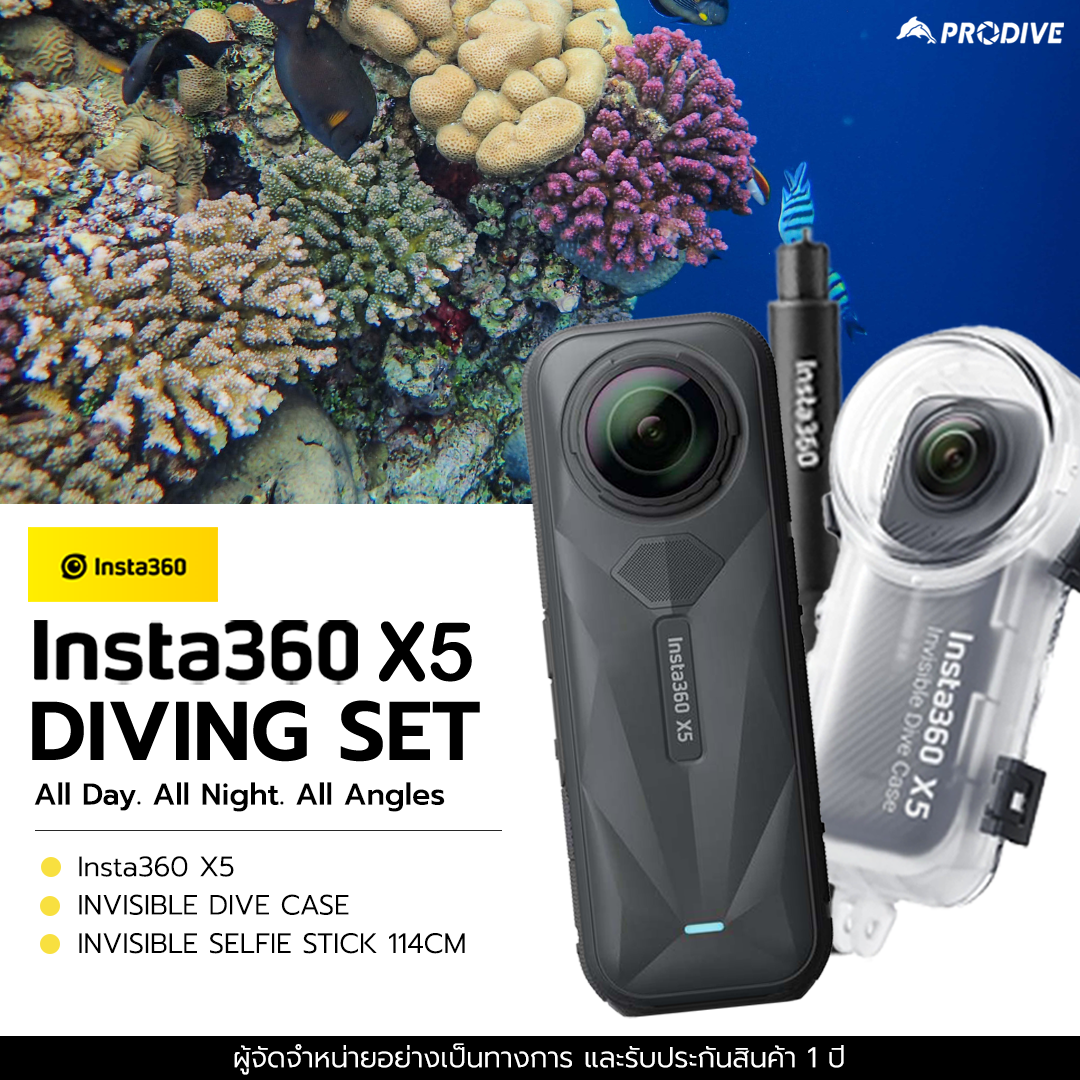 INSTA360 X5 Diving SET - PRODIVE