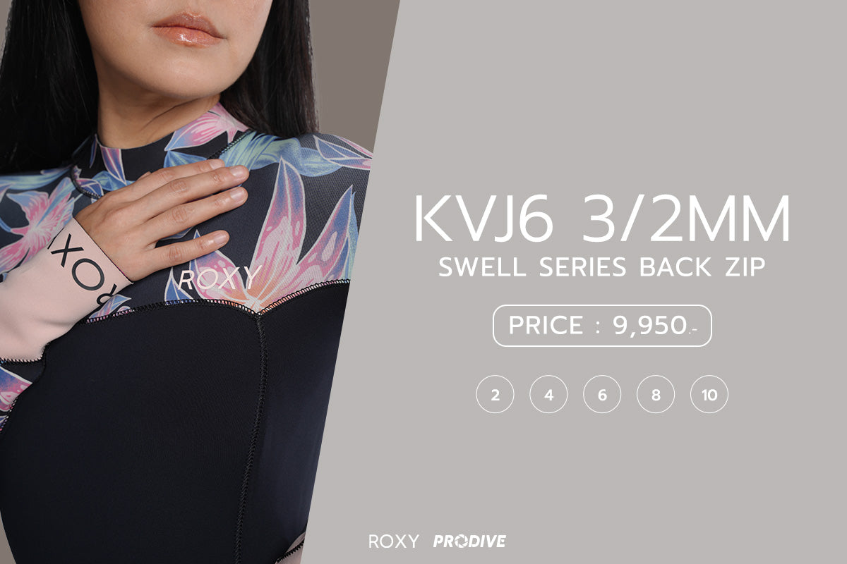 ROXY KVJ6 3/2 MM SWELL SERIES BACK ZIP ERJW 103121 – PRODIVE