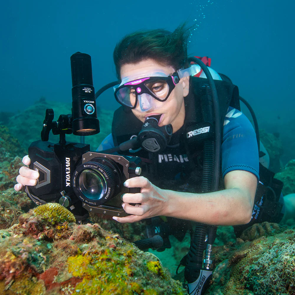 DIVEVOLK Seatouch 4 Max Plus Expansion Clamp with 67mm adapters - PRODIVE