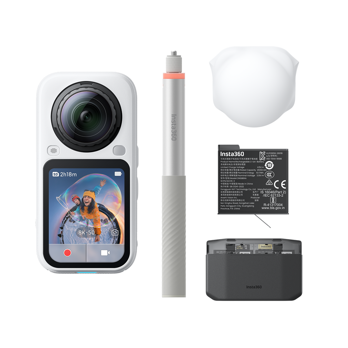 INSTA360 X6 Essential Bundle (WHT)