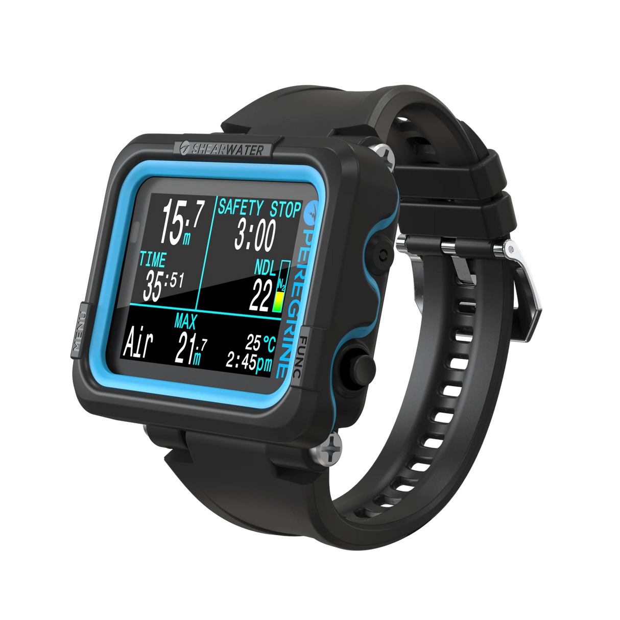 SHEARWATER Peregrine Black - PRODIVE