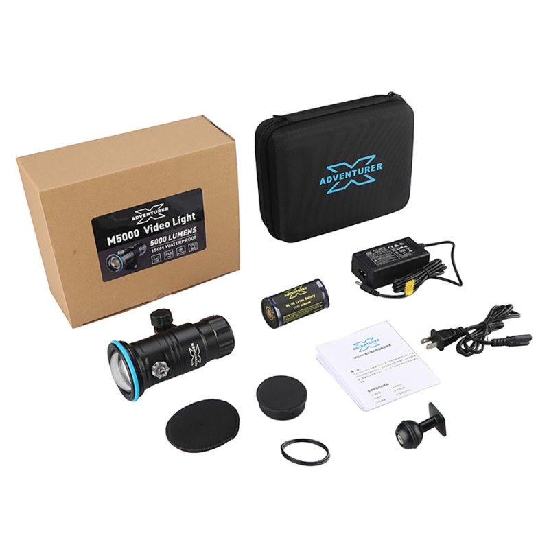 M5000 Undetwater High CRI Smart Focus Video Light - PRODIVE