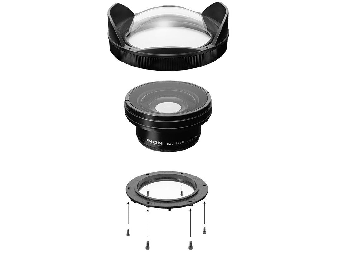 INON Dome Lens Unit IIIG (Multi-coating optical glass)