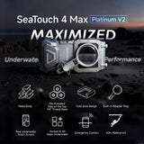 DIVEVOLK SeaTouch 4 Max Platinum Underwater
