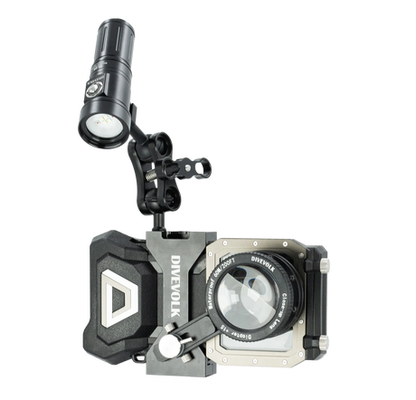 DIVEVOLK Seatouch 4 Max Plus Expansion Clamp with 67mm adapters - PRODIVE