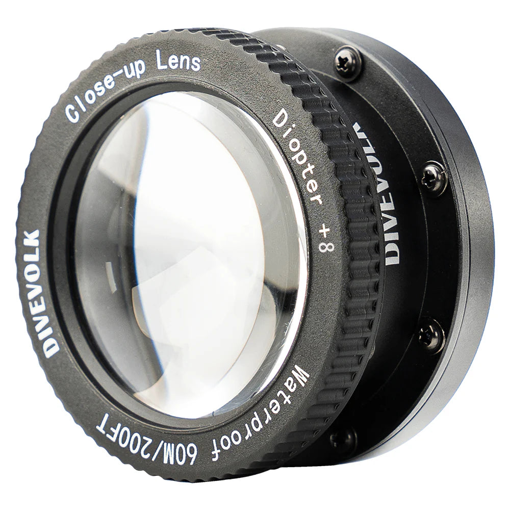 DIVEVOLK Underwater +8 Close-up Lens