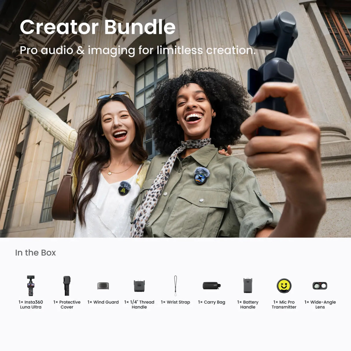 INSTA360 Luna Ultra Creator Bundle