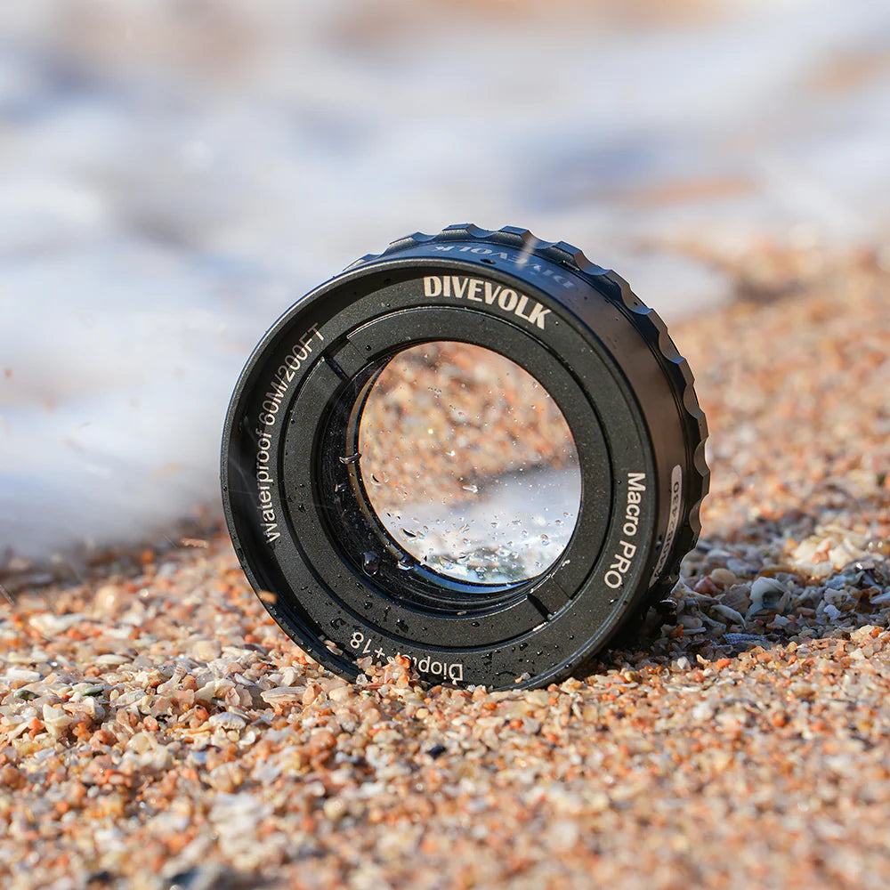 DIVEVOLK Underwater +18 Close-up Lens