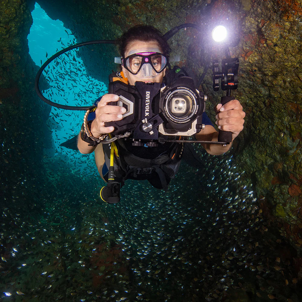 DIVEVOLK Underwater Wide-angle Conversion Lens X0.6 for DIVEVOLK Housing
