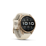GARMIN Fenix 9 Pro – 43mm Autumn Gold Titanium with French Gray Silicone Band