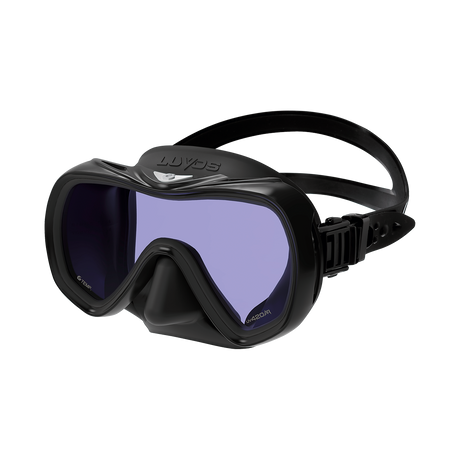 GULL LUVOS Black Silicone UV420CUT AR 【Amber Lens】 - PRODIVE