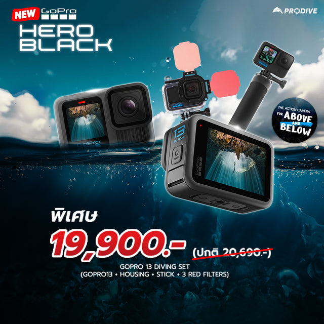 Gopro Hero 13 Black Diving SET - PRODIVE