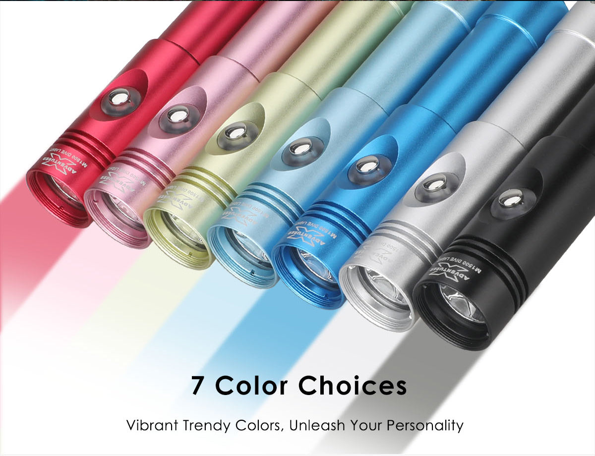 X-adventurer M1500 LED Scuba Diving Spot Light