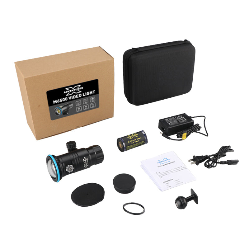 M6500 Undetwater High CRI Smart Focus Video Light
