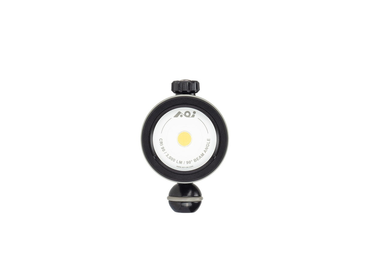 AOI CLV-202-BLK Underwater 3,000 LM Video Light Black Color