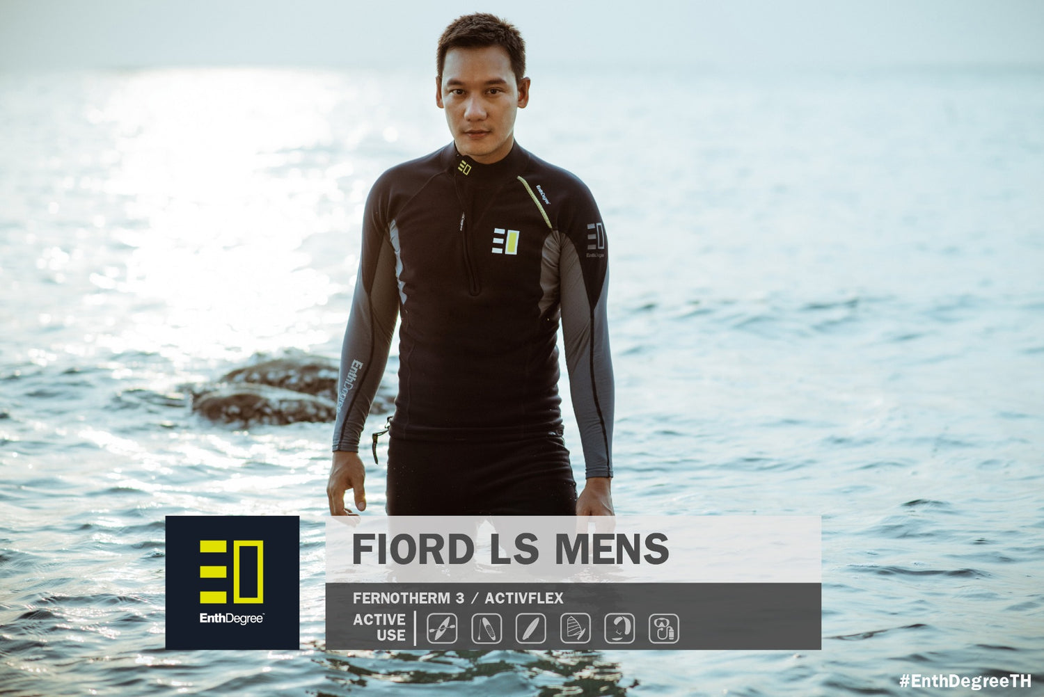 ชุดดำน้ำชาย Enth Degree FIORD LS Male 