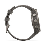 GARMIN Fenix 9 47mm Titanium with Pebble Gray Silicone Band