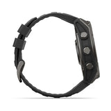 GARMIN Fenix 9 51 mm Carbon Gray DLC Titanium with Black Silicone Band