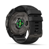 GARMIN Fenix 9 51 mm Carbon Gray DLC Titanium with Black Silicone Band