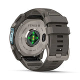 GARMIN Fenix 9 51 mm Titanium with Pebble Gray Silicone Band