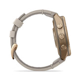 GARMIN Fenix 9 Pro – 43mm Autumn Gold Titanium with Bone Leather Band