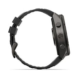 GARMIN Fenix 9 Pro – 51mm Carbon Gray DLC Titanium with Black/Pebble Gray Silicone Band