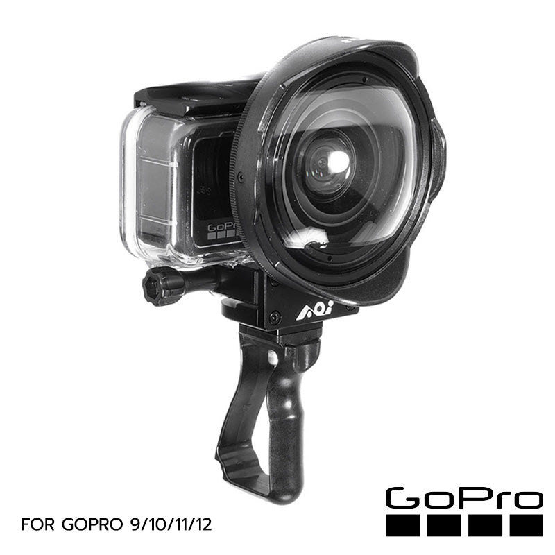 UWL-03 SET Underwater and handle Wide Angle Conversion Lens for Action camera - PRODIVE