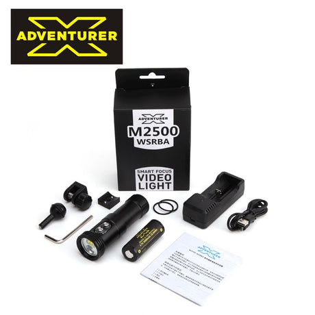 M2500-WSRBA 4in1 Smart Focus Video Light - PRODIVE