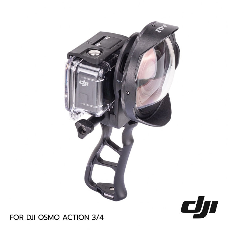 UWL-03 SET Underwater and handle Wide Angle Conversion Lens for Action camera - PRODIVE