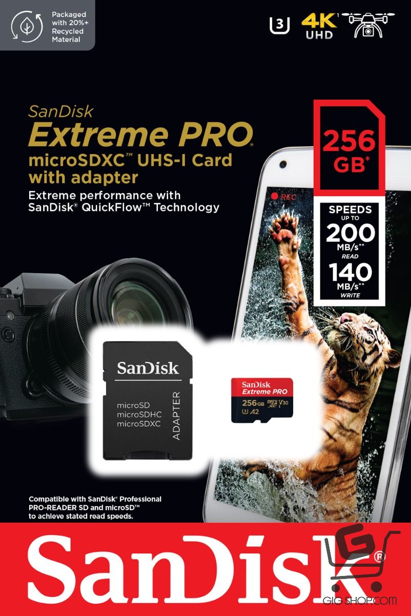 Microsd Card Sandisk Extreme Microsdxc 256gb SanDisk Extreme
