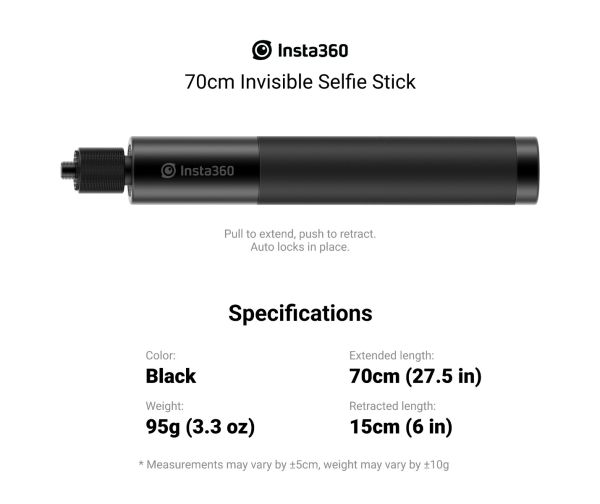 Insta360 70cm Invisible Selfie Stick