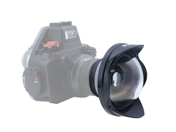 AOI UWL-09 PRO Super Sharp Wide Angle Wet Lens (M67 Thread, 130degree field of view, GLASS DOME)