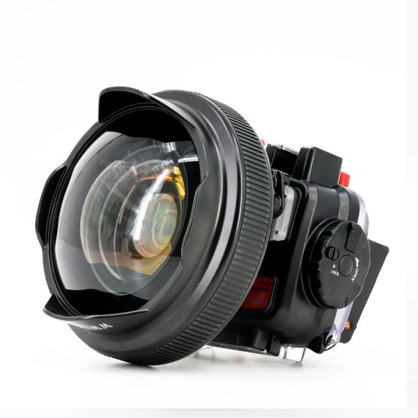 NAUTICAM Wet Wide Lens Compact (WWL-C) 130 Deg. FOV with Compatible 24mm Lenses